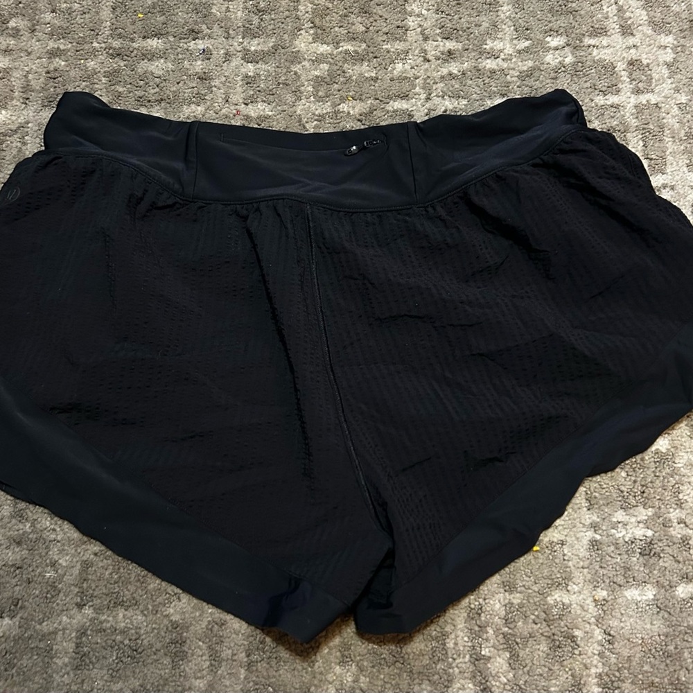 lululemon athletica Black Athletic Shorts